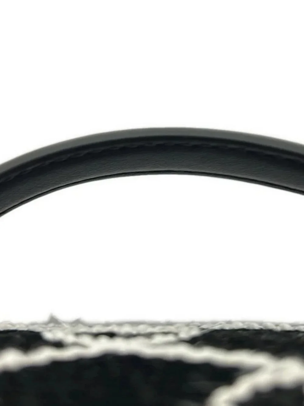 Samantha Vega Kuromi Collection Black White Polyester Vanity Bag